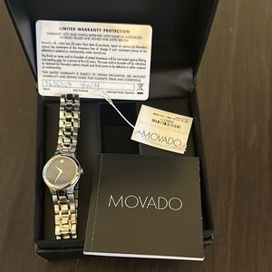 Movado Men's Silver Watch